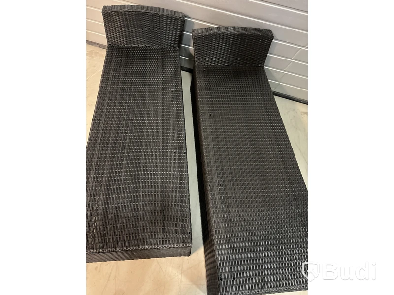 2 st. Loungesoffor för utomhusbruk