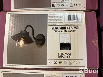 4 st. Utomhuslampor Konstsmide, Vega mini, E27