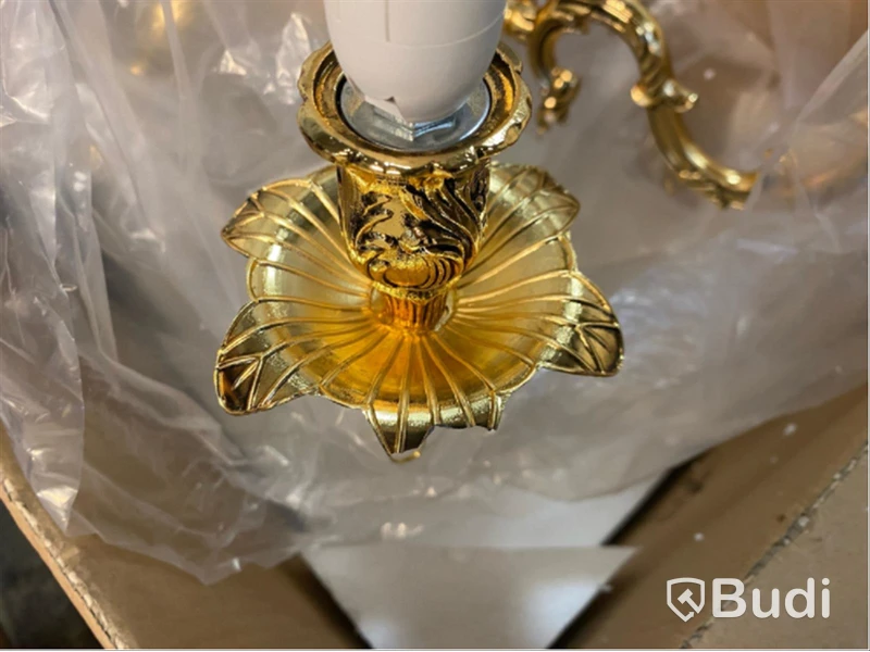 KRISTALLKRONA ANETA LIGHTING VERSAILLES GULD