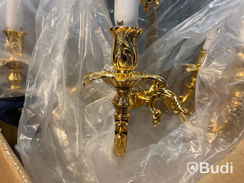 KRISTALLKRONA ANETA LIGHTING VERSAILLES GULD