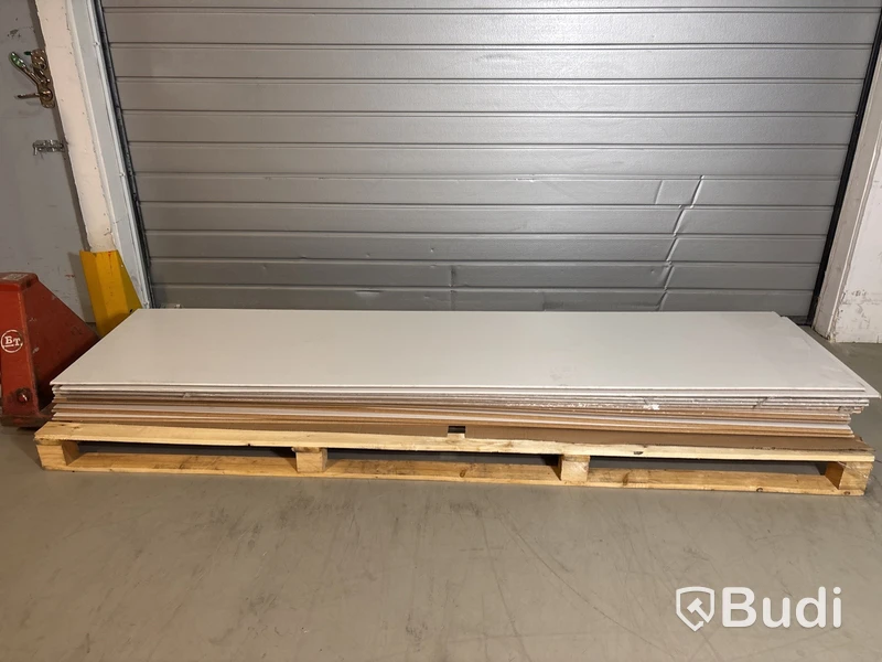 12 st. VÄGGPANEL HUNTONIT ANTIK VÄGG FROST 11X620X2390 MM