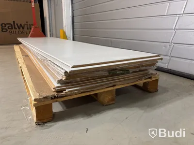 12 st. VÄGGPANEL HUNTONIT ANTIK VÄGG FROST 11X620X2390 MM