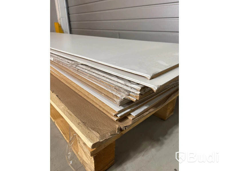 12 st. VÄGGPANEL HUNTONIT ANTIK VÄGG FROST 11X620X2390 MM