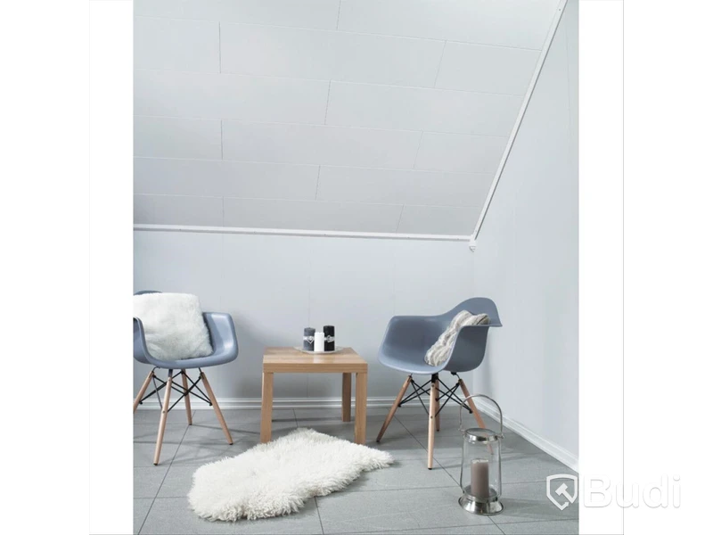12 st. VÄGGPANEL HUNTONIT ANTIK VÄGG FROST 11X620X2390 MM