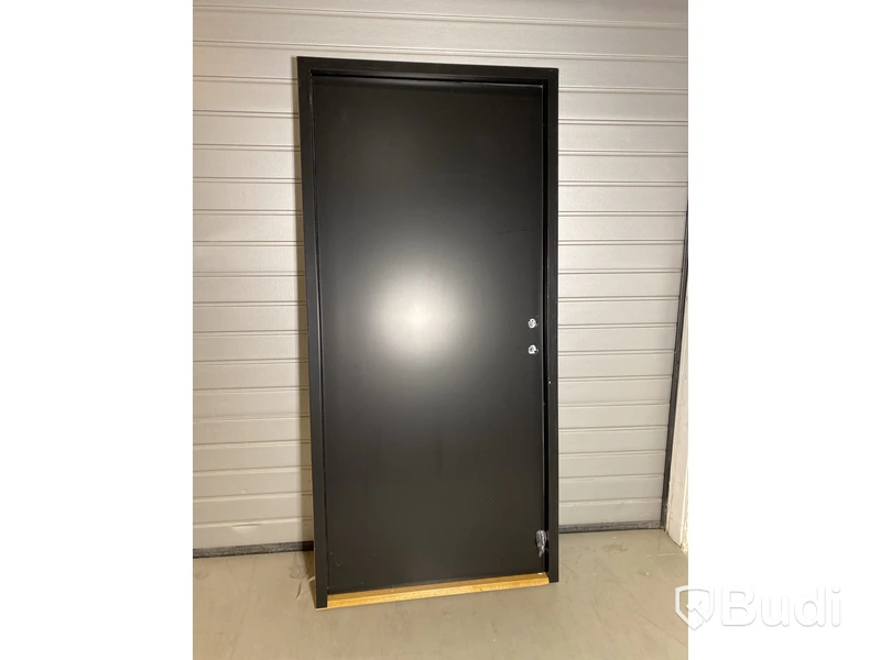 YTTERDÖRR SOLID ELEMENTS YSTAD SVART 10X21 HÖGER