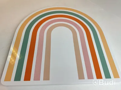 Barnbord med stolar Zeller, Rainbow