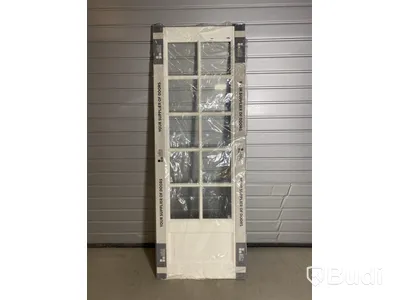 SKJUTDÖRR SAFCO LONDON GLAS 8X21 MED INBYGGNADSKARM