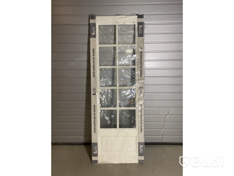 SKJUTDÖRR SAFCO LONDON GLAS 8X21 MED INBYGGNADSKARM