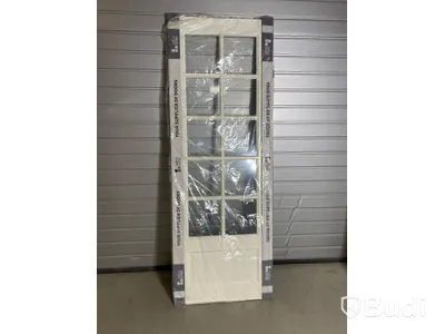 SKJUTDÖRR SAFCO LONDON GLAS 8X21 MED INBYGGNADSKARM