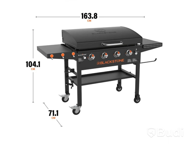 Blackstone 36-tums grillplatta med lock