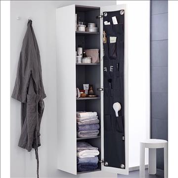 IFÖ Sense högskåp Högblank vit 330x360x1690mm Ca. Butikspris: 5.913SEK Utställnings ex.