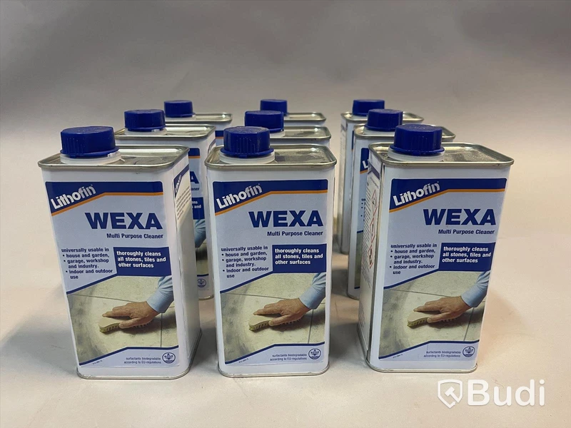 9st flaskor med WEXA Multi Purpose Cleaner Lithofin