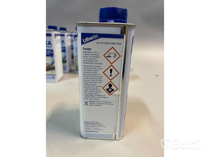 9st flaskor med WEXA Multi Purpose Cleaner Lithofin