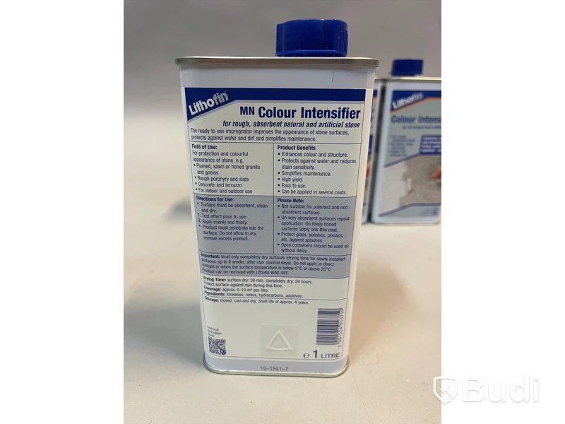 4stst flaskor med Colour Intensifier Lithofin