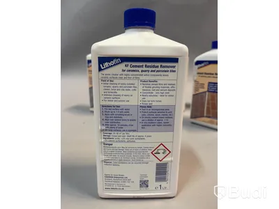 7st flaskor med Cement Residue Lithofin