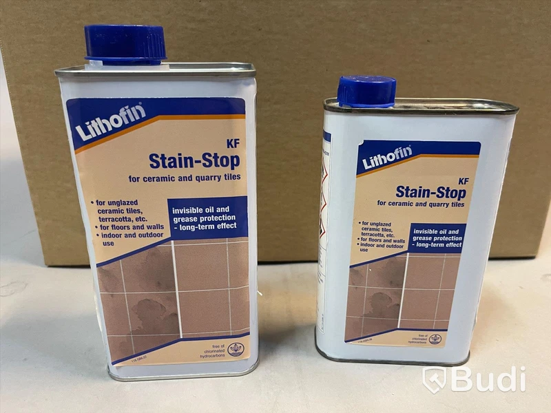 Flaskor med Stain-Stop Lithofin