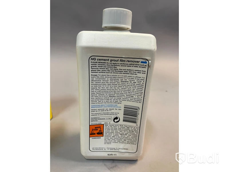 Blandade flaskor med Oil Proofing for terracotta, Cement grout, Grout protector
