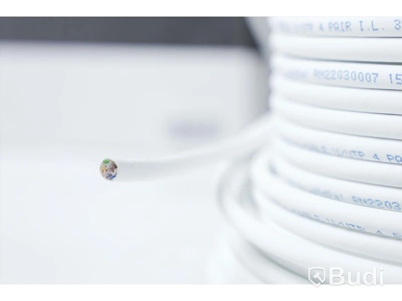 Nätverkskablar - Kat. 6 slim kabel U/UTP 305m 2 st.