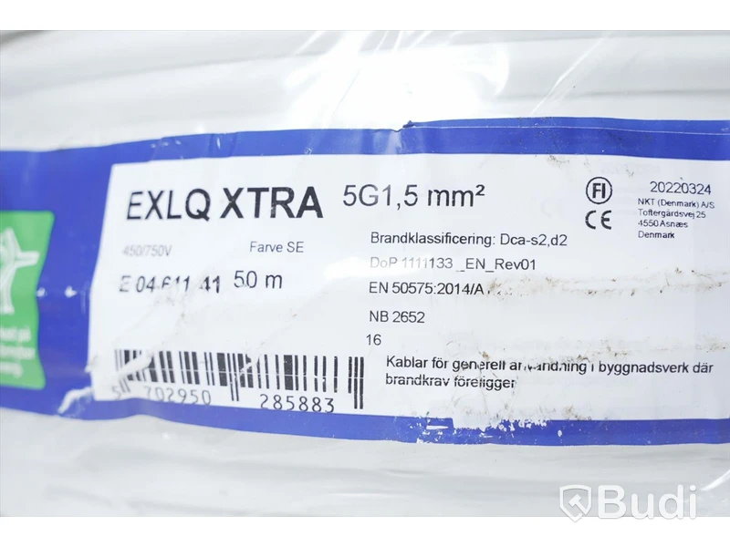 Installationskablar - NKT EXLQ XTRA 50m 7st