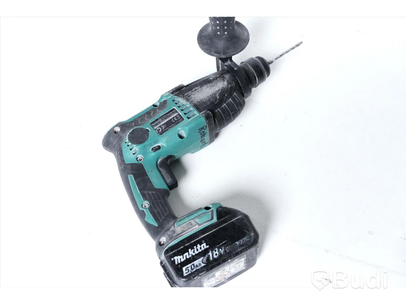 Borrhammare, Makita DHR165 med 2st batteri (1st 5.0ah, 1st 3.0ah), 5st borrbits medföljer.