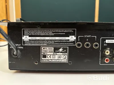 Monacor - Stereo Mixer MPX-7500