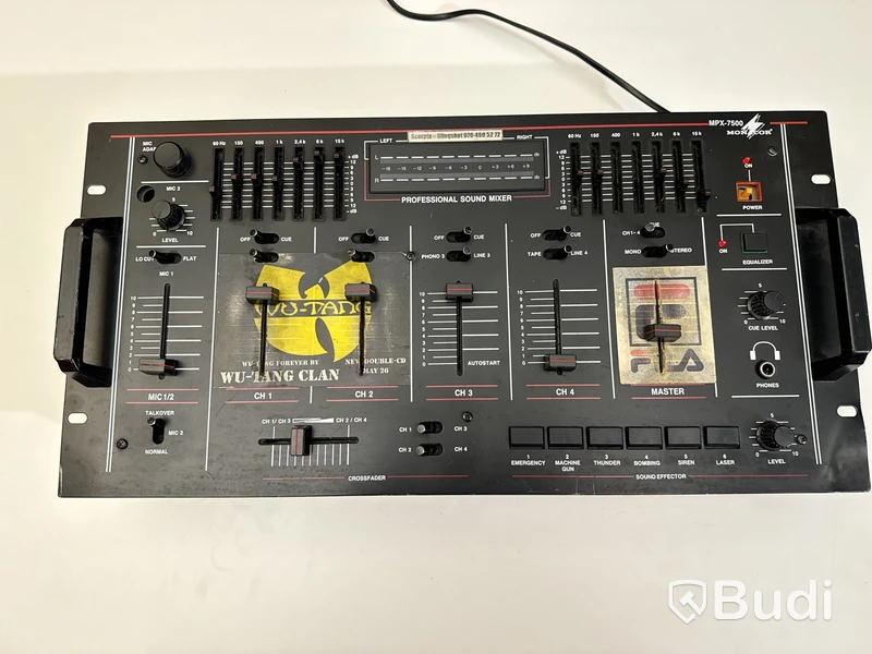 Monacor - Stereo Mixer MPX-7500