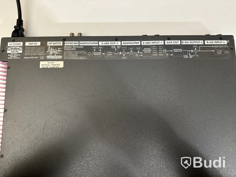 AD/DA converter - Apogee PSX-100