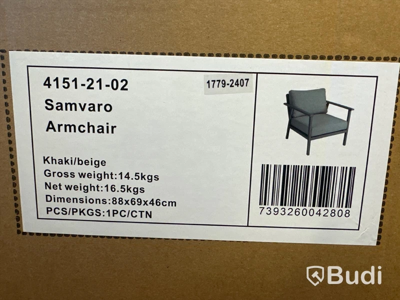 3 st. Fåtöljer - Samvaro Brafab