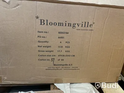 4 st. Badrumsmatta Bloomingville, 82052184