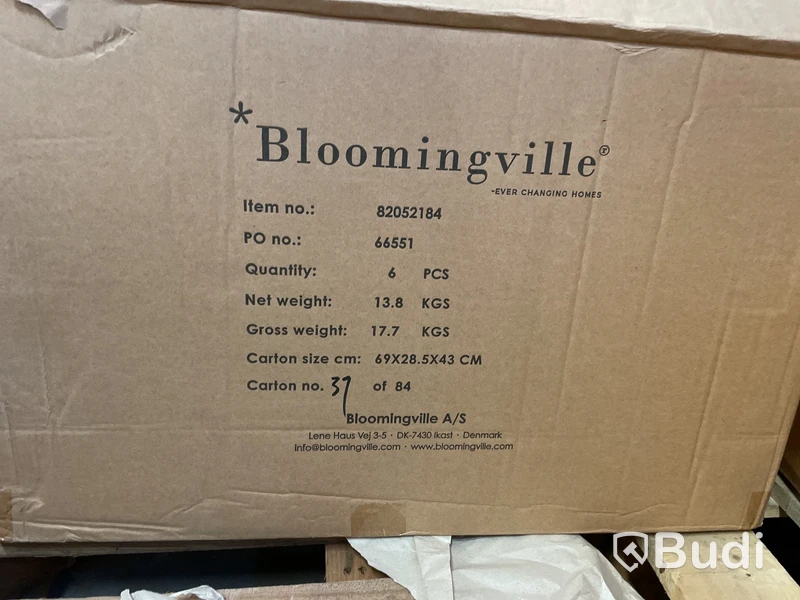 4 st. Badrumsmatta Bloomingville, 82052184
