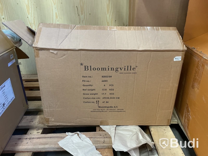 4 st. Badrumsmatta Bloomingville, 82052184