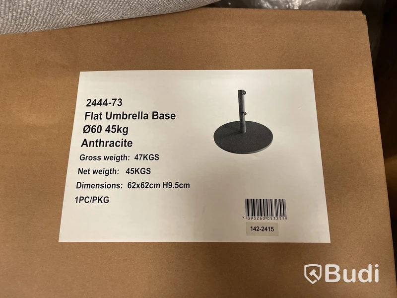 Parasollfot, Brafab, 45kg