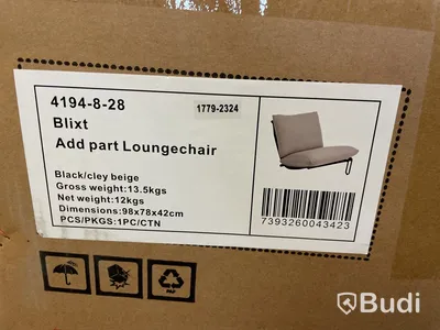 Loungestol Brafab, Blixt