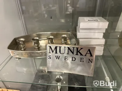 Parti med ljusstakar och diverse inredningsdetaljer - Munka Tenn