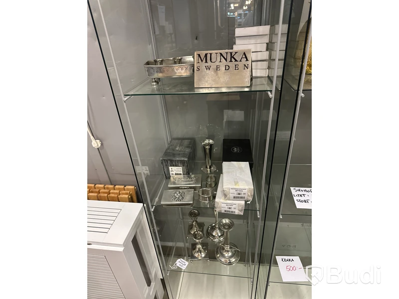 Parti med ljusstakar och diverse inredningsdetaljer - Munka Tenn