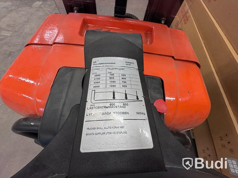 Ledstaplare BT Staxo SPE125L 125, år 2015 ink laddare