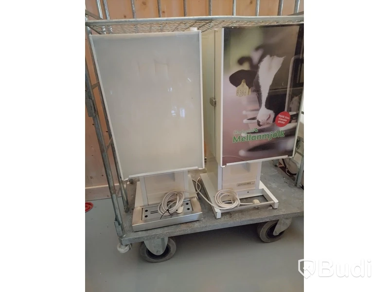 2 st mjölkkylare för 20 liters förpackningar