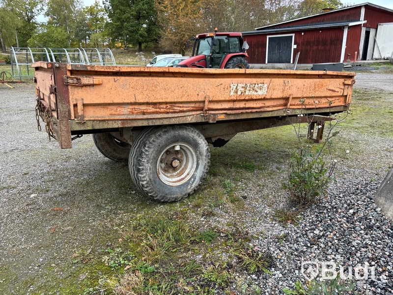 Tippbar traktorvagn Velsa 5-ton