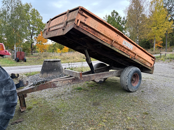 Tippbar traktorvagn Velsa 5-ton