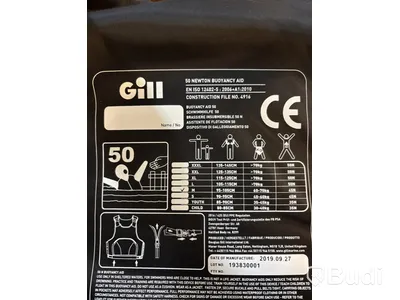 Flytväst Gill, Pro Race, 50 Newton Buoyancy Aid, stl. M