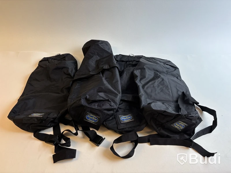 4 st. Uppblåsbara lättviktsfendrar inkl. väska / Stowaway inflatable fender