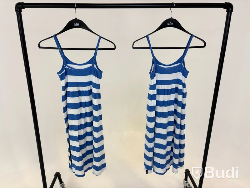 2 st. Klänningar Holebrook, Angelica Dress, midblue/white, stl. S