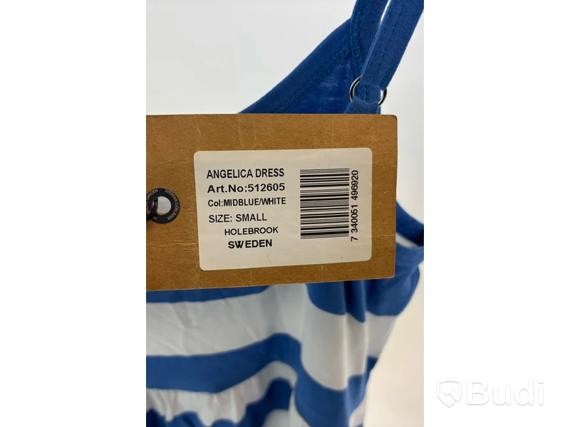 2 st. Klänningar Holebrook, Angelica Dress, midblue/white, stl. S