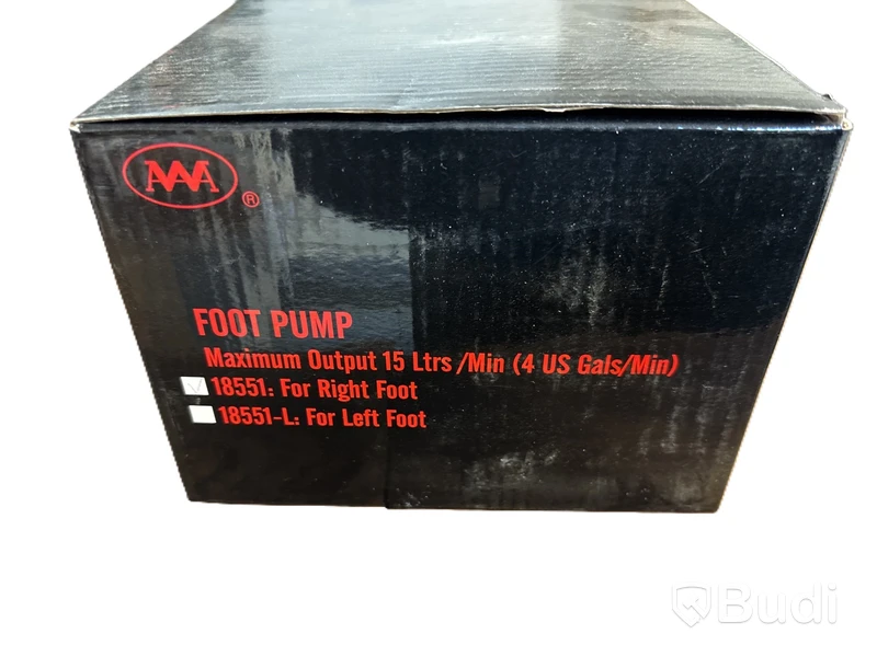 2 st. Fotpumpar, AAA world-wide enterprise LTD