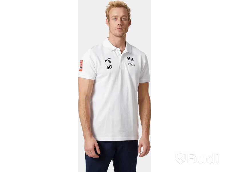 3 st. Pikétröjor HellyHansen crew polo med logga från norska skidförbundet, stl. XL