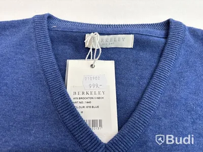 V-ringad Berkeley, Brockton V-neck med logga Kungliga Svenska Segel Sällskapet, dam, stl. M