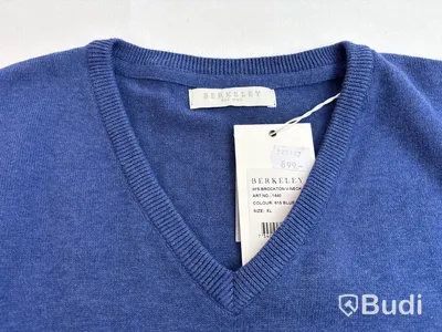 V-ringad Berkeley Brockton V-neck med logga Kungliga Svenska Segel Sällskapet, dam, stl. XL