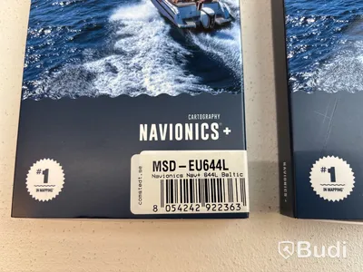 2 st. Elektroniska Sjökort, Navionics+ MSD-EU079R Ostkusten och MSD-EU644L Östersjön