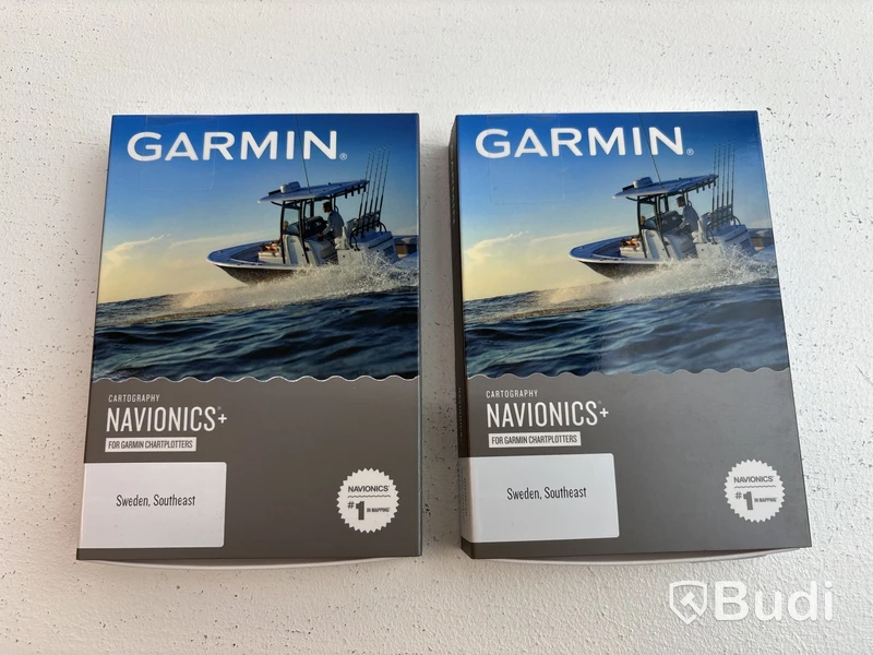2 st. Elektroniska Sjökort, Garmin Navionics+ NSEU079R Sweden Southeast