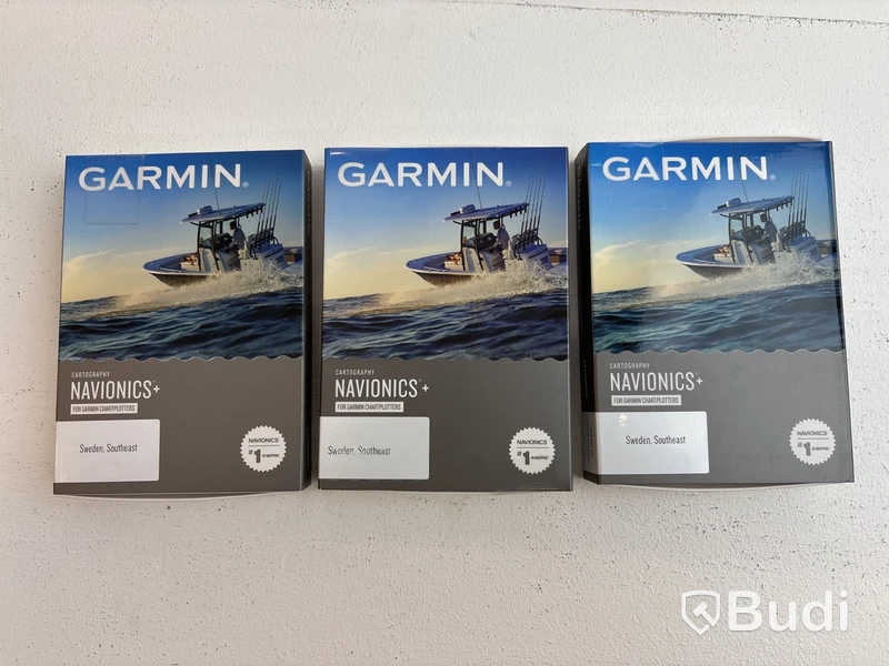 2 st. Elektroniska Sjökort, Garmin Navionics+ NSEU079R Sweden Southeast